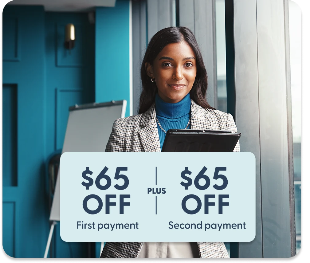 Business owner using the Remitly Business app